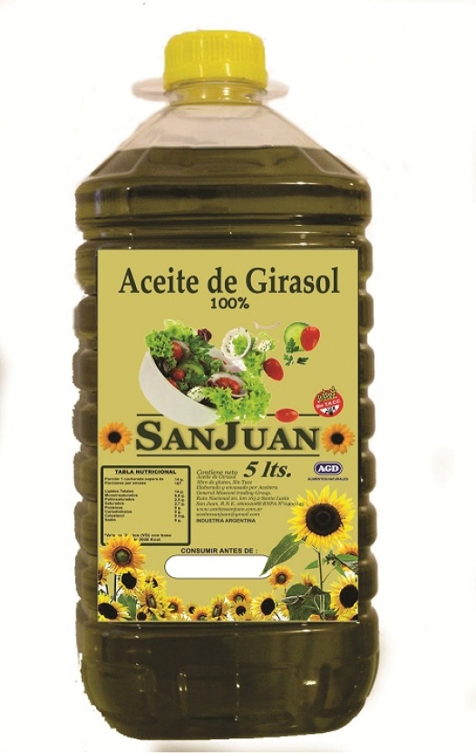 aceite girasol x 5 lts